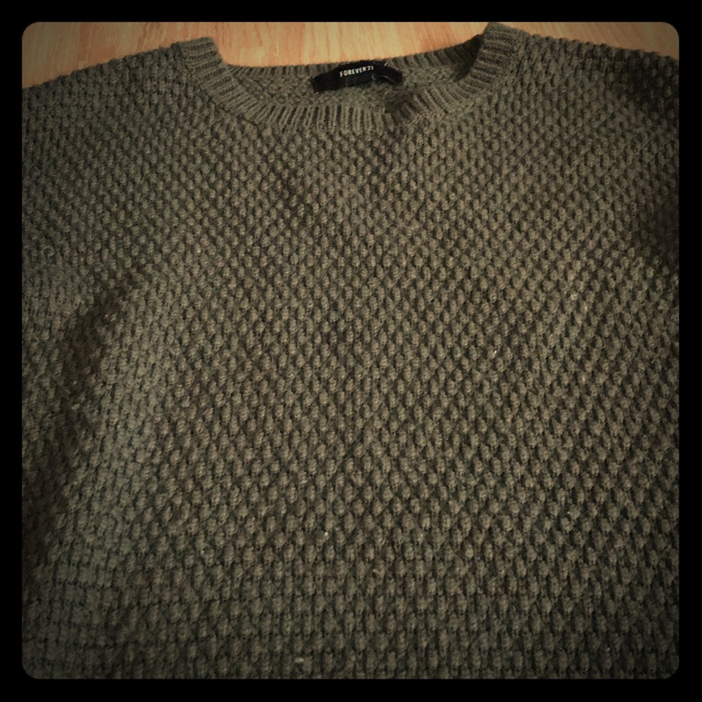 Green Pullover Sweater